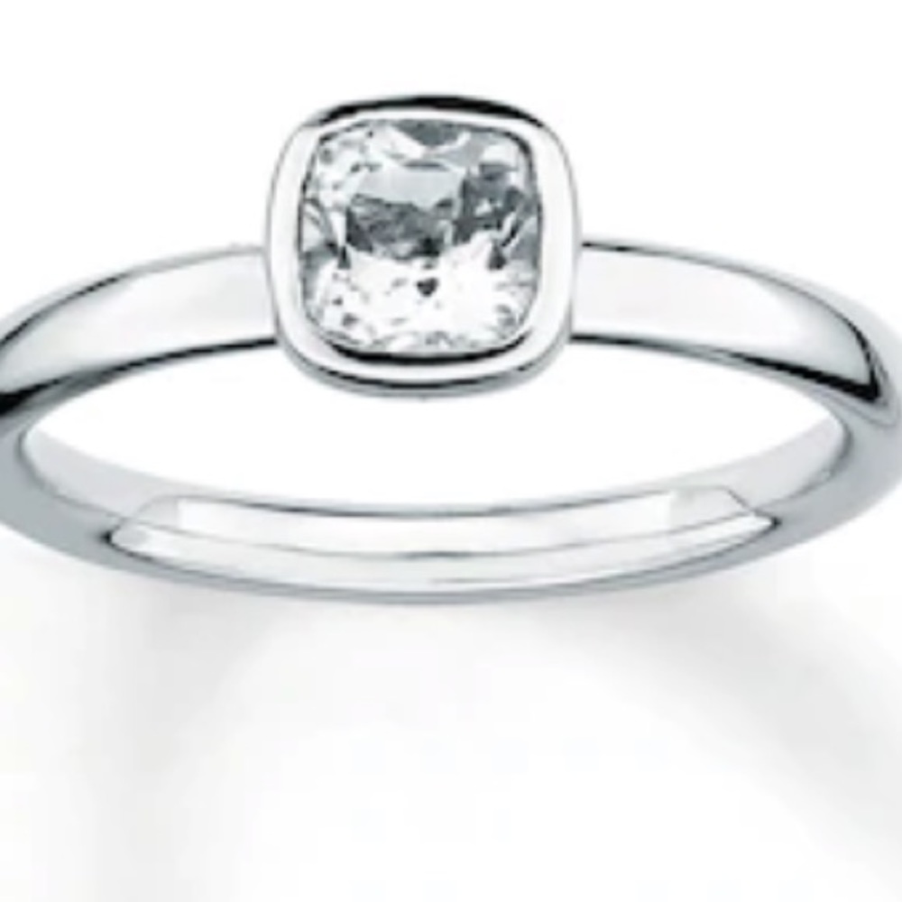 Stackable birthstone rings - Picture 4 of 6